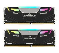 Timetec Pinnacle Konduit RGB 32GB KIT(2x16GB) DDR4 3600MHz PC4-28800 CL18-22-22-42 XMP2.0 Overclocking 1.35V Dual Rank Compatible for AMD and Intel Desktop Gaming PC Memory Module RAM (32G KIT(2x16G))