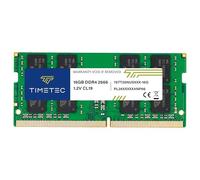 Timetec Premium 16GB DDR4 2666MHz (PC4-2666V) PC4-21300 SODIMM Laptop RAM - 260-Pin 1.2V CL19 Non-ECC Unbuffered Memory Module for Laptop, Notebook, Mini PC, All-in-One