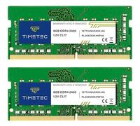 Timetec Premium 16GB KIT(2x8GB) DDR4 2400MHz PC4-19200 Non-ECC Unbuffered 1.2V CL17 1Rx8 Single Rank 260 Pin SODIMM Laptop Notebook PC Computer Memory RAM Upgrade (16GB KIT(2x8GB))