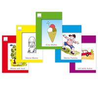 TimeTEX A6 Reading Book Set, All Colours, 38 Pieces