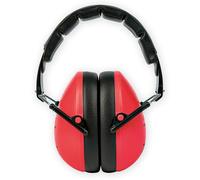 TimeTEX - Auris Plus Children's Ear Protection Red | Robust, Fully Adjustable and Foldable Ear Protection with Insulation Value of 24.3 dB | Dimensions Approx. 11 x 8 cm