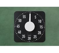 TimeTEX Blackboard Time Clock Automatic Magnetic 19 x 19 cm