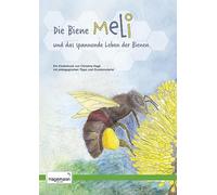 TimeTEX - Educational Children's Book "The Bee Meli" | Cute Illustrated Book - About Honey & Wild Bees. Ideal for Teaching & Home | Contents: 1x Children's Book, 44 Pages, Age: 5-10
