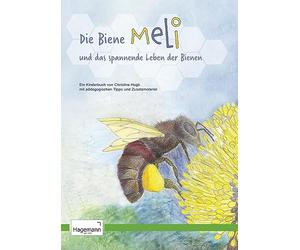 TimeTEX - Educational Children's Book "The Bee Meli" | Cute Illustrated Book - About Honey & Wild Bees. Ideal for Teaching & Home | Contents: 1x Children's Book, 44 Pages, Age: 5-10