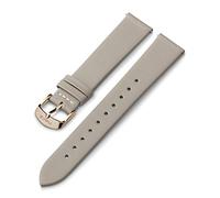 Timex 20mm Genuine Leather Strap - Gray with Rose Gold-Tone Buckle