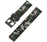 Timex 22mm Fabric Quick-Release Strap - Green Camo with Black Buckle