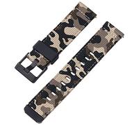 Timex 22mm Fabric Quick-Release Strap - Tan Camo with Black Buckle