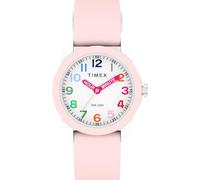 Timex 30mm Pink Band White Dial White Case Kids Analogue Watch