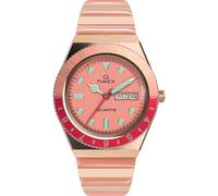 Timex 36 mm Q Malibu, Rose Gold/Pink, One Size, 36 mm Q Malibu