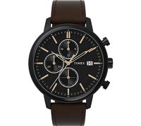 Timex 45 mm Chicago Watch, Brown, One Size, 45 mm Chicago Watch