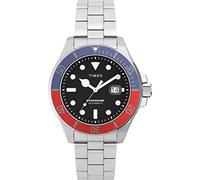 Timex Mens Harborside Red & Blue Stainless Steel Watch TW2V72100