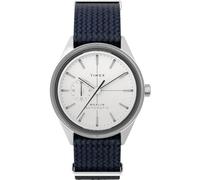 Timex Mens Marlin Jet Automatic Blue Fabric Watch TW2V72300