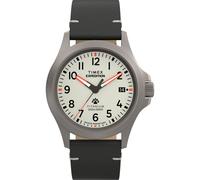 Timex Men's Analogue Quartz Watch with Leather Strap TW2W78200