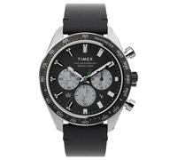 Timex Men's Chronograph Quartz Watch with Leather Strap TW2V42500