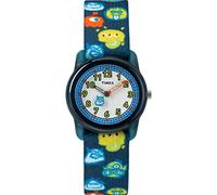 Timex Boys TW7C25800 Time Machines Black/Monsters Elastic Fabric Strap Watch