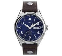 Timex Brown Mens Analogue Watch Pan-am TWG030100