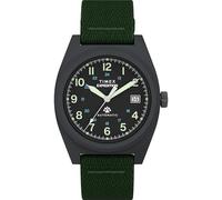 Timex Capstone Men's 39mm Watch - Green Two Part Quick Release Dial and Black Case