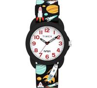 Timex Kids Time Teacher Black Space Silicone Strap Watch