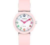 Timex Children Analogue Quartz Watch with a Silicone Strap Time Teacher