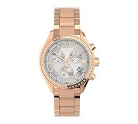 Timex Classic Women's 38mm Rose Gold Tone Bracelet Chronograph with Crystal TW2V57900