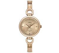 TIMEX Classics Analog Watch for Women with Round Dial & Water Resistant Women's Wrist Watches, Rose Gold, Modern