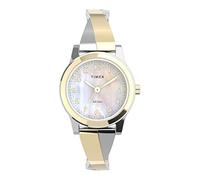 Timex Classics Women's 25mm Two Tone Semi Bangle Expansion Band Watch TW2V51100