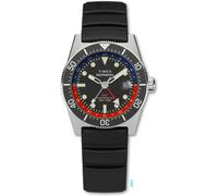 Timex Deep Water 41mm Black Dial Rubber Mens Quartz Watch TW2W75000