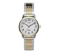 Timex Easy Reader Women's 25mm Expansion Band Watch with Perfect Fit TW2V05900
