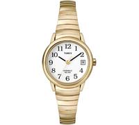 Timex Easy Reader Womens 25mm Watch Gold Tone Expansion Band Date T2H351