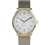 Timex Women's Watch Modern Easy Reader TW2V268009J – 32mm Quartz, Gold Stainless Steel Strap