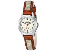 Timex Expedition Cream Dial Brown Leather Fabric Strap Watch
