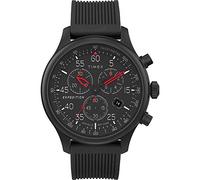 Timex Expedition Field Chronograph 43mm Men’s Analog Watch | INDIGLO Backlight | Durable Comfortable Adjustable Strap | Rugged Outdoor Watch | 100M Water Resistance