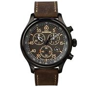 Timex Expedition Field Chronograph - Black/Brown, Brown