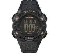 Timex Expedition Full Pusher Shock, Black Strap, LCD Dial - T49896