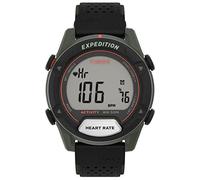 Timex Expedition Rugged Digital Men's 43mm Leather Strap Watch