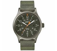 Timex Expedition Scout Men's 40mm Fabric Strap Watch TW4B14000, Dark Green