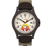 Timex Expedition X Peanuts Beagle Scout Acadia Men's 40 mm Fabric Strap Watch TW4B29200