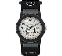 Timex Expedition X Peanuts Beagle Scout Camper Men's 40 mm Fabric Strap Watch TW4B29100
