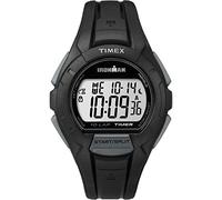 Timex Full-Size Ironman Essential 10 Watch, Black/Gray, Mens Standard, Digital