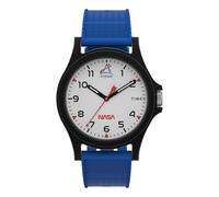 Timex Gents Main Street NASA Artemis 40mm Silicone Strap Watch TW2Y13100 Black 40 mm