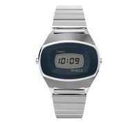 Timex Gents Q 1975 SSQ Digital Reissue 38mm 5ATM Watch TW2Y06100