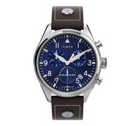 Timex Gents x Pan Am 42mm Leather Strap Watch TWG030000