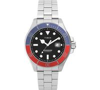 Timex Mens Harborside Red & Blue Stainless Steel Watch TW2V72100