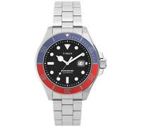 Timex Mens Harborside Red & Blue Stainless Steel Watch TW2V72100