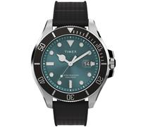 Timex Harborside Coast Silicone Strap Watch TW2V91700 - Premium - Silicone / Brass / Mineral Glass