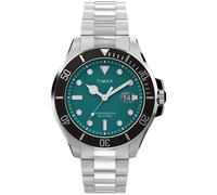 Timex Harborside Coast TW2V91900 - Man - 43 mm - Analogue - Quartz - Mineral Glass Green 20 mm