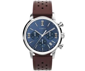 Timex Harborside Marlin Chronograph Tachymeter TW2W10200 - Man - 40 mm - Analogue - Quartz - Plexi Glass Blue 20 mm