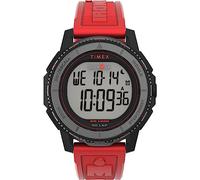 Timex Herren Digital Quarz Armbanduhr mit einem Kunststoffband Adrenaline