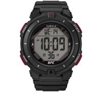 Timex Herren Digital Quarz Armbanduhr mit einem Kunststoffband UFC Rumble
