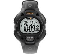 Timex Ironman Classic 30 Full-Size 38mm Watch, Black/Gray/Orange Accent, One Size, Classic, Military